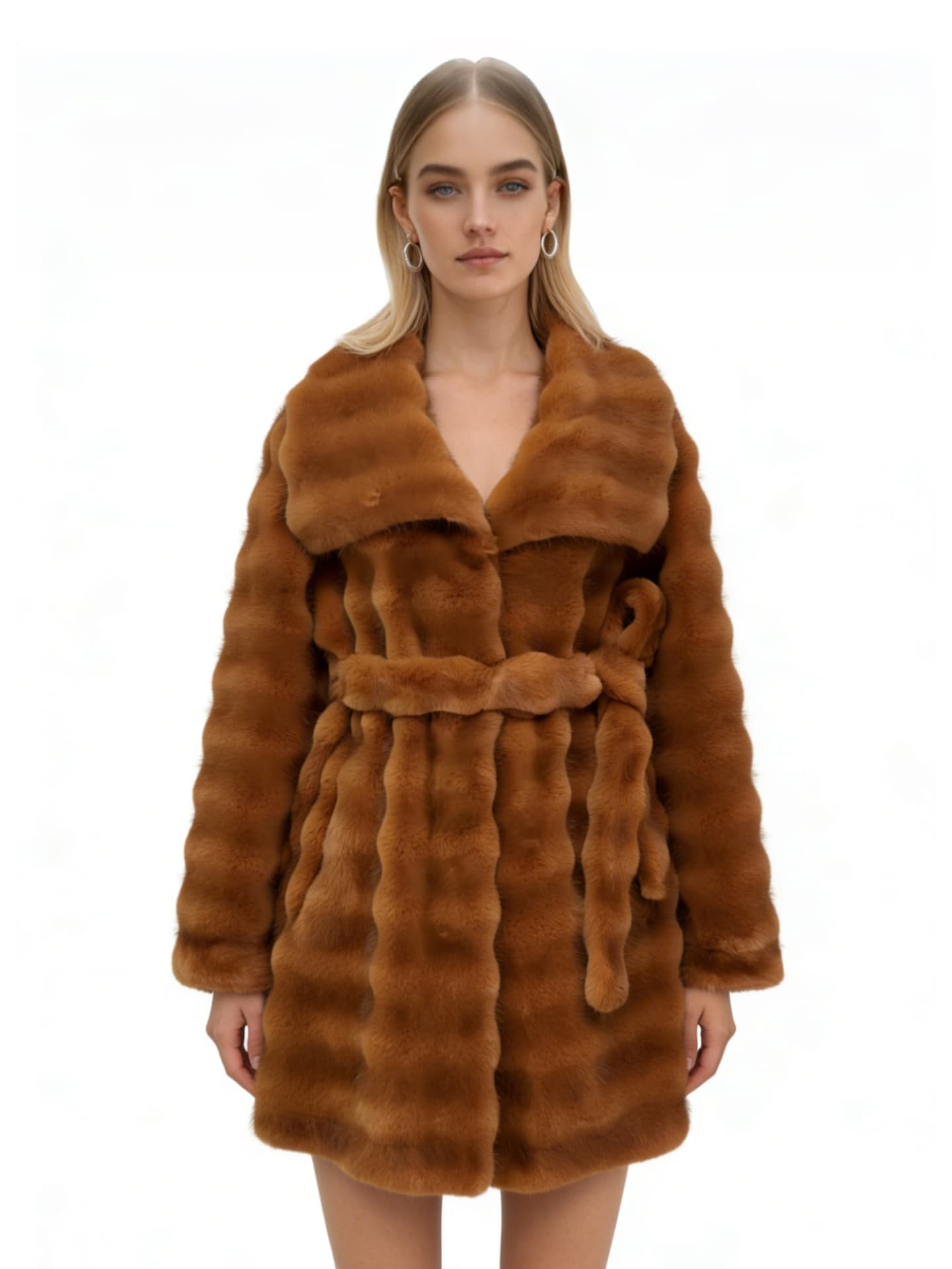 Pumpkin Orange Coat JC039