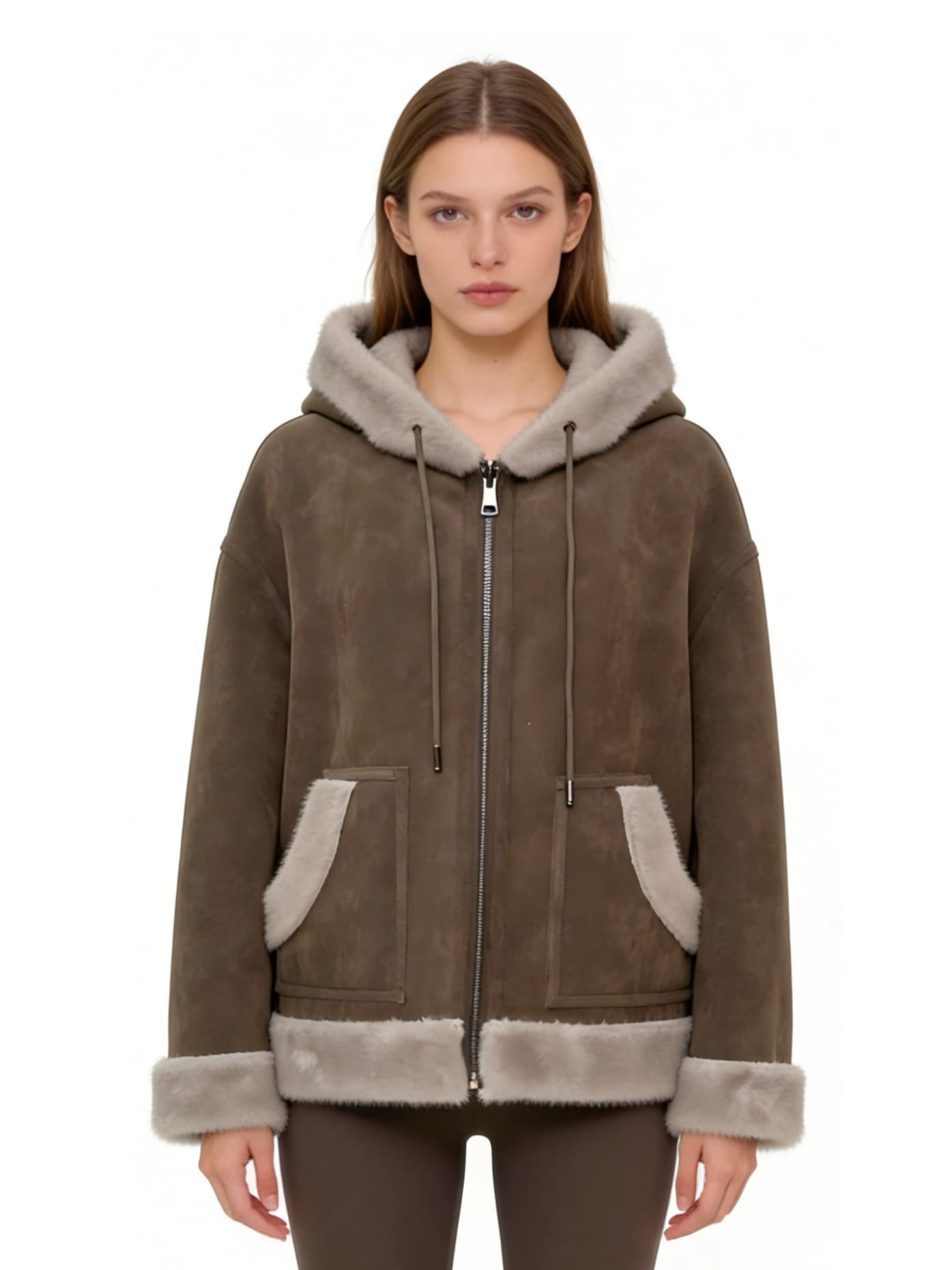 Suede Reversible Jacket JC5505