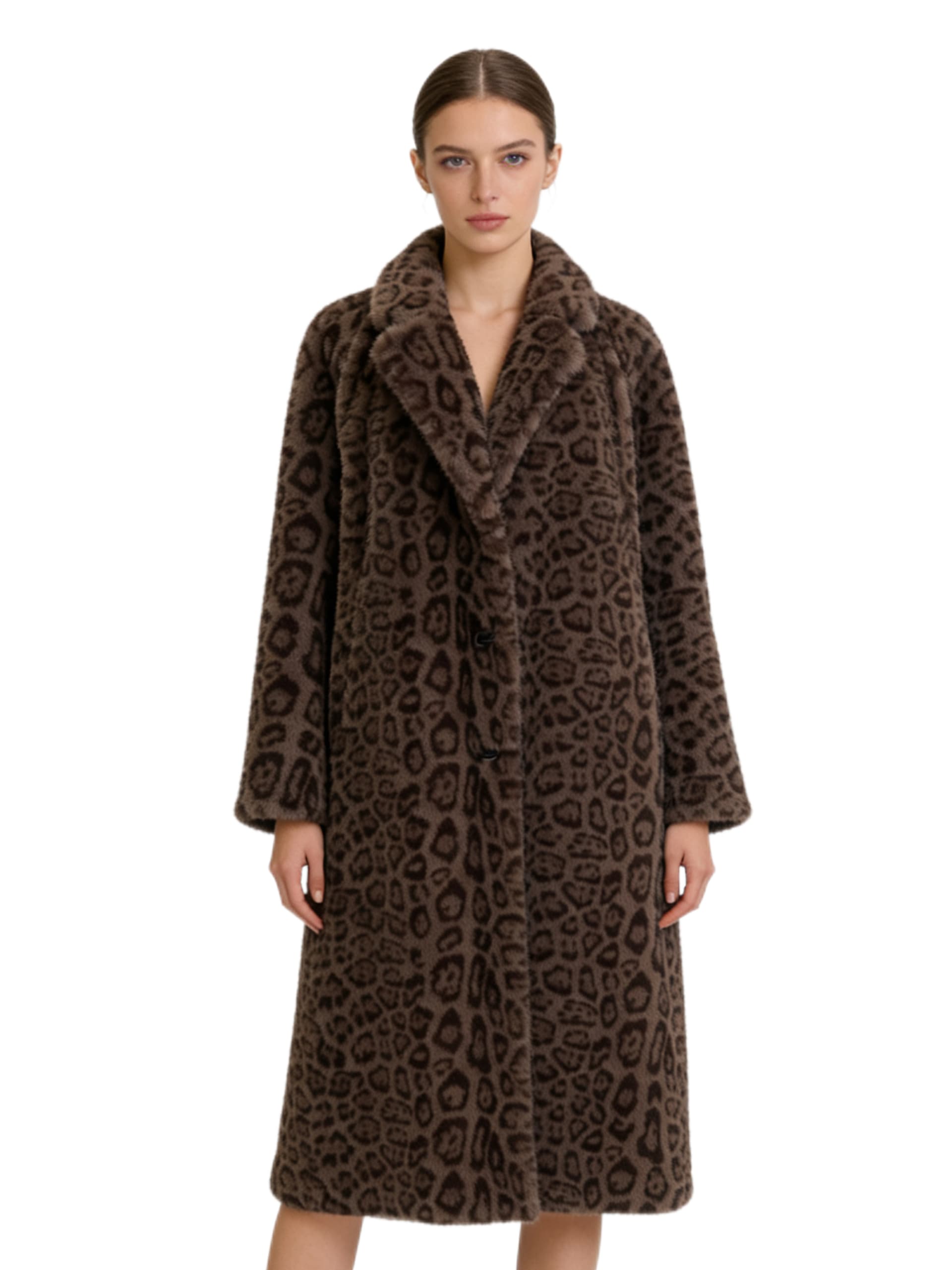 Textured Gray Coat JC8307